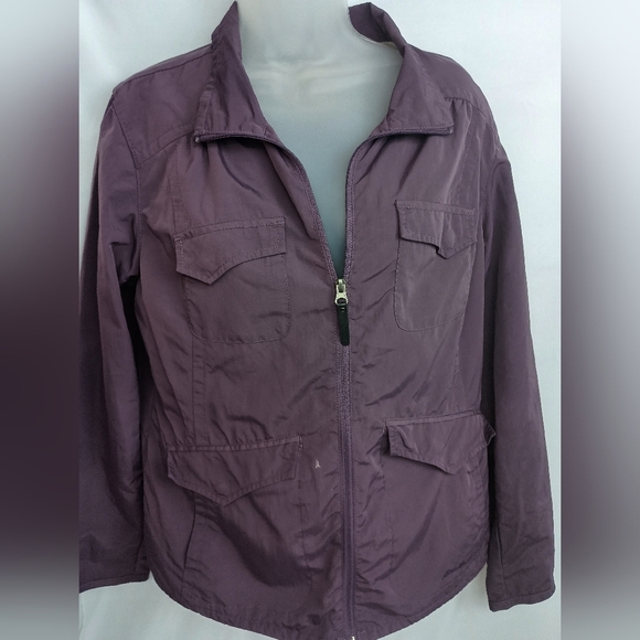 2/$30 EDDIE BAUER Purple Jacket (#372) - Picture 1 of 9